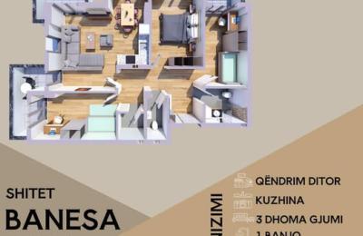 PRIZREN PREMIUM, SHITET BANESA 115.91 m2 në Prizren