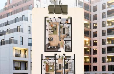 Banesë në shitje, Lamela 2, V2, Tip B, 106.00m2