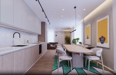 Banesë në shitje, Pixel GATE, Blloku 1, Tip 2, Kati 1, 3, 5  - 115.78m2