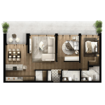 FOLEJA LIVING, Banesë ne shitje, Objekti  3D-A05 138.52 m2