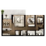 FOLEJA LIVING, Banesë ne shitje, Objekti  3D-A10 138.52 m2