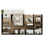 FOLEJA LIVING, Banesë ne shitje, Objekti  3D-A15 126.19 m2