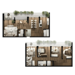 FOLEJA LIVING, Duplex ne shitje, Objekti  3D-A20,  209.92 m2