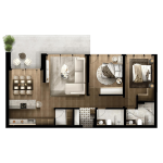 FOLEJA LIVING, Banesë ne shitje, Objekti  3D-A28, 126.08 m2