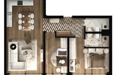 FOLEJA LIVING, Banesë ne shitje, Objekti 3D B16, 110.53m2