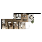 FOLEJA LIVING, Banesë ne shitje, Objekti 3D B17, 163.47m2