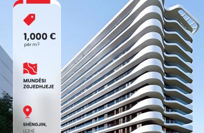 Apartament për shitje në Shëngjin, kati 9, 80.46m2