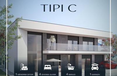 Tipi C – 304 m², WHITE RESIDENCE, GJILAN