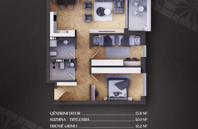 Banesë ne shitje LIDHJA RESIDENCE