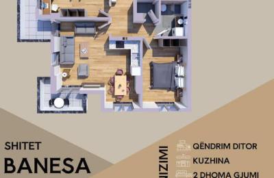 PRIZREN PREMIUM, SHITET BANESA 91 m2 në Prizren