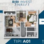 Kompleksi "3 KULLAT " A01 89 m2