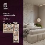 Fshati Gjelbër, Moglicë, Banese 3+1, 135.08m²