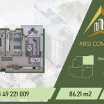 ARSI COMPANY Banese ne shitje, B-24, 86.21m2