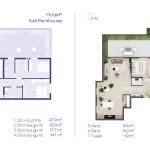 PENTHOUSE 12, Hyrja F, 209m2