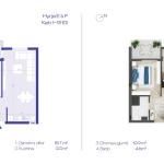 Banesa 2, Hyrja E&F, Kati 1-10, 57.4m2