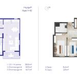 Banesa 4, Hyrja F, Kati 1-10, 87m2