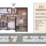 Banesa në Shitje –Objekti III, HYRJA C BANESA C-04  | General Immo Group