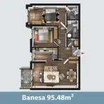 FRONI I MATIT OBJEKTI D 1 - 2 DHOMA