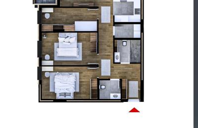 Banesë në shitje 116.49m2, ne qendër te Klinës B-03