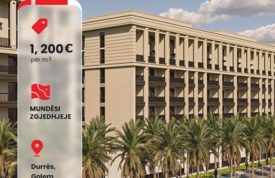 Bonita Residence, Golem, Durrës, Apartament 1+1 , 68m2