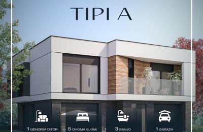 Tipi A – 261 m² WHITE RESIDENCE GJILAN