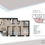 Banesa në shitje ne Lipjan, Llamella G1, B4, 118.5m2