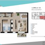 Banesa në shitje ne Lipjan, Llamella G2, B3, 92.47m2