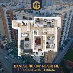Banesë ne shitje 110², kati 11 Ferizaj