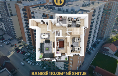 Banesë ne shitje 110², kati 11 Ferizaj