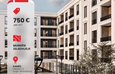 Kamëz - Venatino 2, Apartamente në shitje, kati 3, 99.41m2