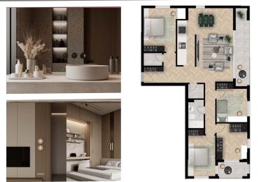 KOMPLEKSI GËSHTENJA BANESA B1, 151.66 m2