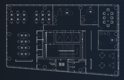 Zyre me qera 375m2, Glower tover, Kati 11, Veternik