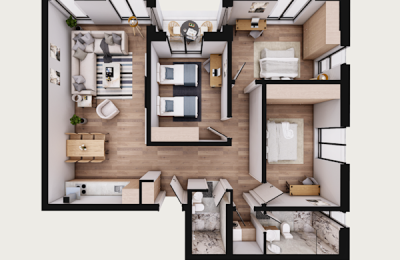 PRISHTINA PREMIUM, Kulla 4 Tip B, kati 5-10, 127.8m2