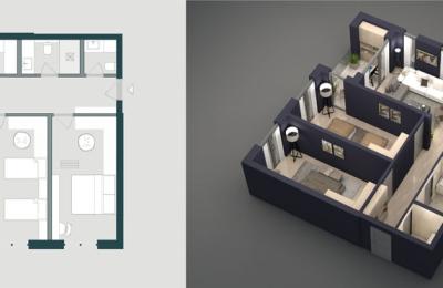 Banesë në shitje, JAKOVA HOUSING Gjakovë, KULLA,  Ap-01, 105.03m2