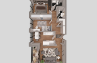 Park Residence Prishtina Objekti 12 Tip 3, 87.30 m2 kati 1