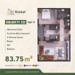 KOMPLEKSI URTINA, OBJEKTI CD Tip 5,  83.75m2