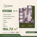 KOMPLEKSI URTINA, OBJEKTI F Tip 16, 186.72 m2 + terasë 95.96