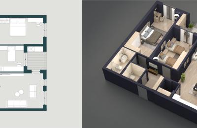 Banese ne shitje, 110.73m2  JAKOVA HOUSING Gjakovë, Objekti 5  Ap.02