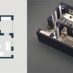 Banese ne shitje, 70.74m2  JAKOVA HOUSING Gjakovë, Objekti 6 Ap.03