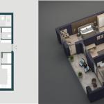 Banesë në shitje, JAKOVA HOUSING Gjakovë, Objekti-1,  Ap-02, 112.57m2