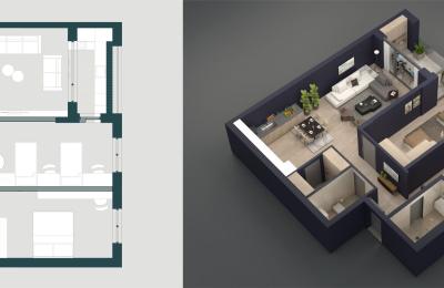 Banesë në shitje, JAKOVA HOUSING Gjakovë, Objekti-1,  Ap-04, 112.87m2