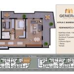 Penthouse në Shitje – HYRJA C BANESA PH-C-02 Objekti III | General Immo Group
