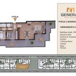 Penthouse në Shitje – HYRJA C BANESA PH-C-03 Objekti III | General Immo Group