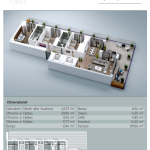 Penthouse ne shitje, VV TOWER, Apartmenti 02, Tip 3+1, 236.17m2