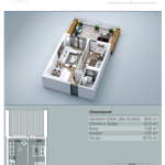 Banesë në shitje, VV TOWER, Apartmenti 06, Tip 1+1, 97.98m2, kati 2
