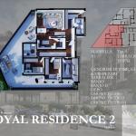 ROYAL RESIDENCE - PENTHOUSE Tip A Llamella R1 196.75 m2