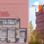 Banesë në shitje, Pixel GATE, Blloku 1.1, Tip 2, Kati 2, 4, 6  - 115.77m2