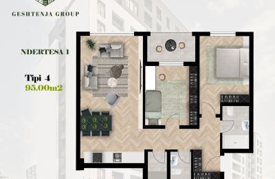KOMPLEKSI GËSHTENJA BANESA TIP 4, 95.00 m2