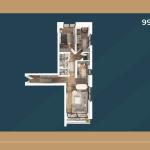 KORAL TOWER II, Banesë ne shitje TIP 9, 99.47m2