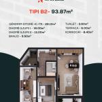 HIT IMPERIAL, Tip B2 , 2+1,  93.87m2